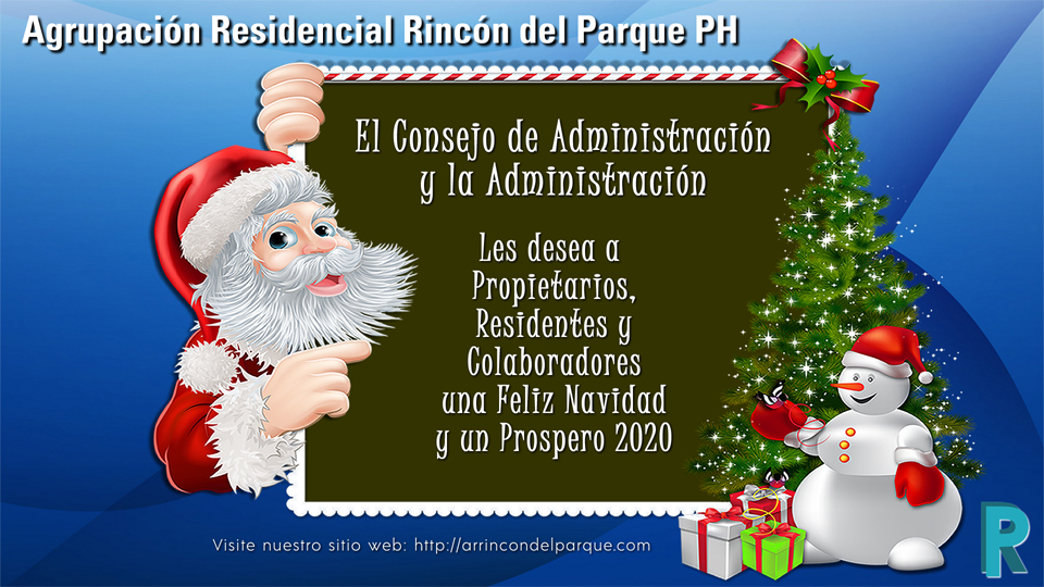 Felices Fiestas 2019 - 2020