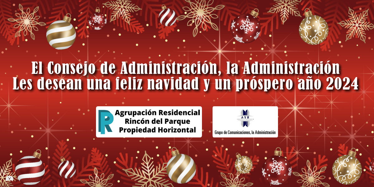 2023-12-22, Comunicado: Feliz Navidad
