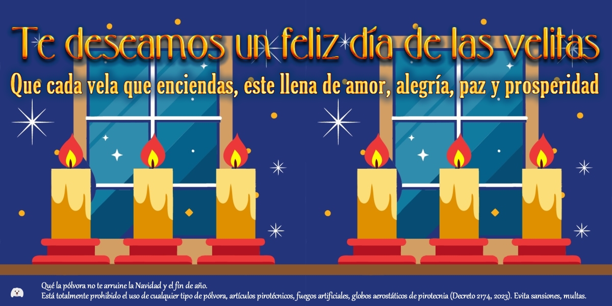 2024-12-05, Comunicado: Día de las Velitas