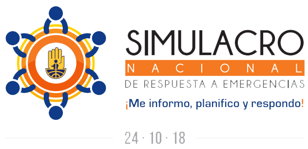 Simulacro Nacional de Respuesta 24/10 2018