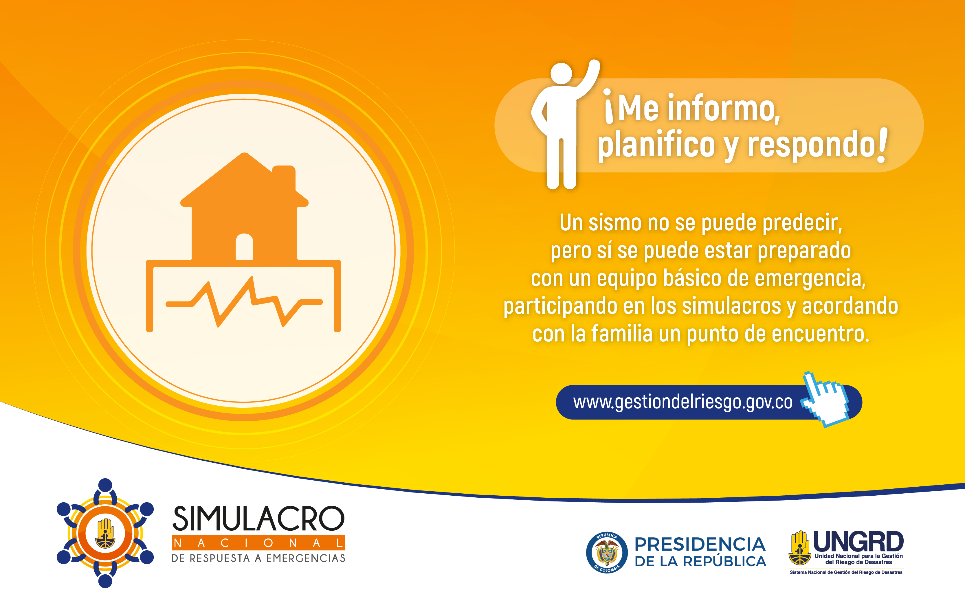 Simulacro Nacional de Respuesta 24/10 2018