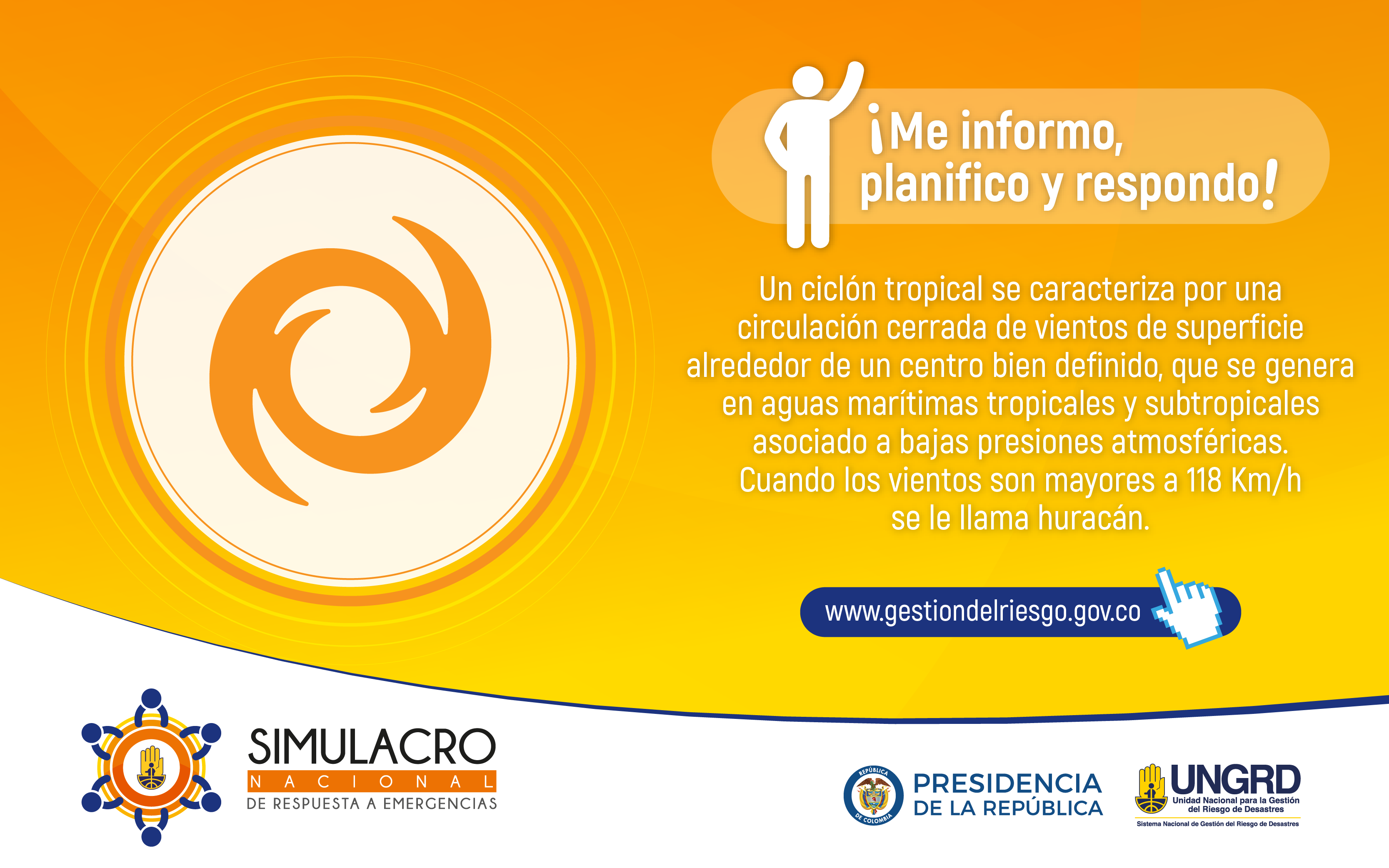 Simulacro Nacional de Respuesta 24/10 2018